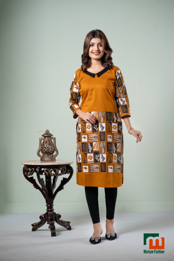 স্ক্রিন প্রিন্ট কুর্তি