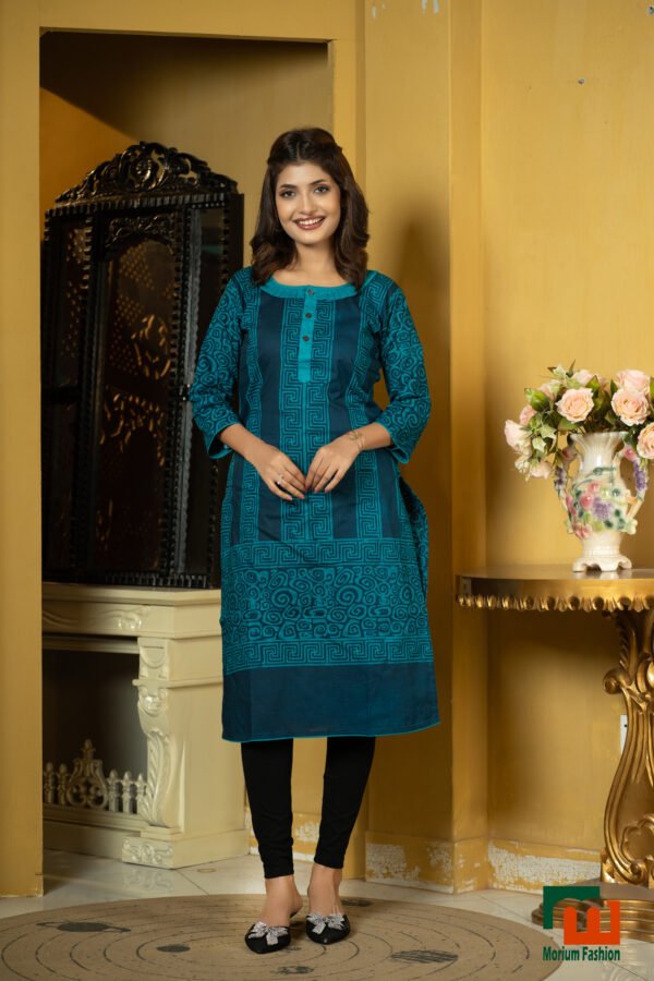ন্যাচারাল ডাই কুর্তি M01