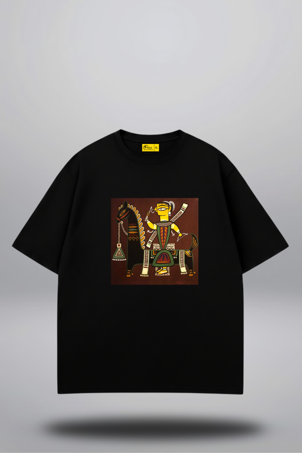 T-SHIRT / DROP SHOULDER / JAMINI ROY