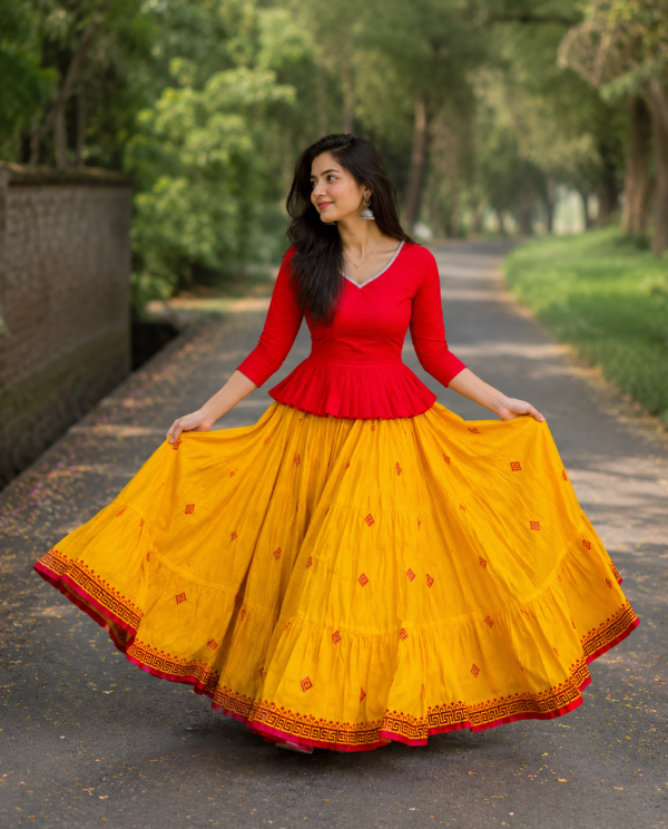 Tops & Skirt no-01