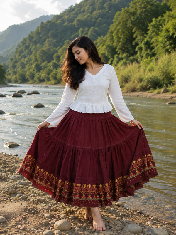Tops & skirt no-06